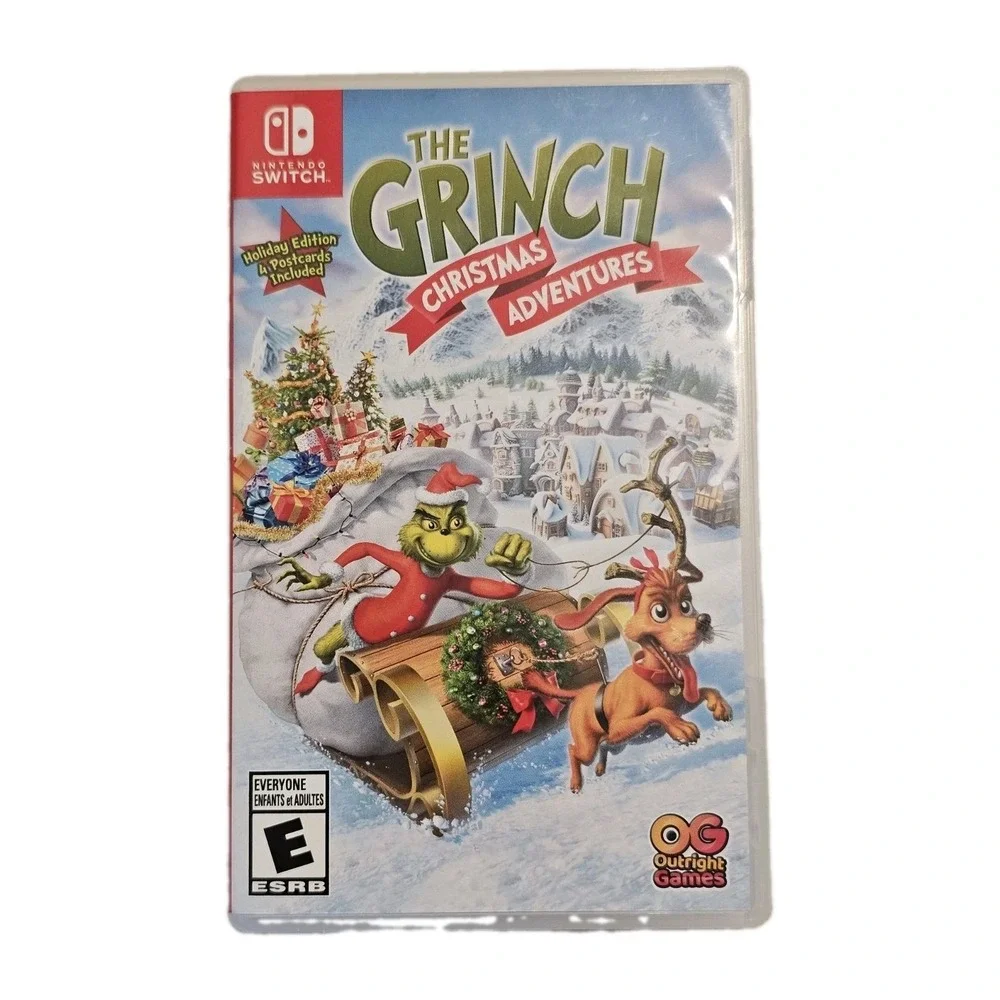 The Grinch Christmas Adventures Videogame - Nintendo Switch / Switch 2 Game